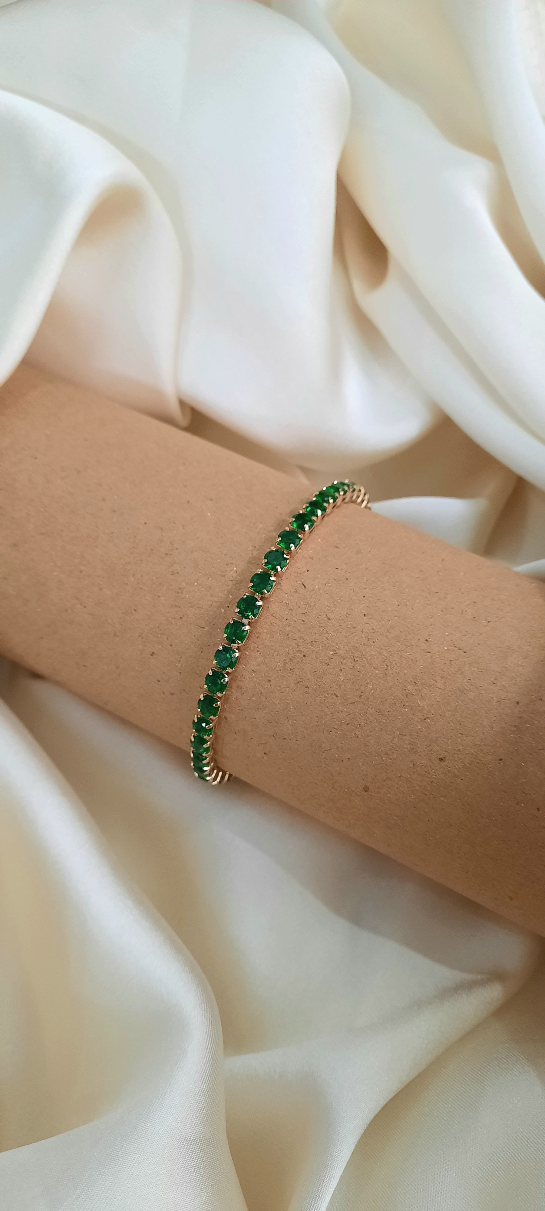 Green Filled Bracelet