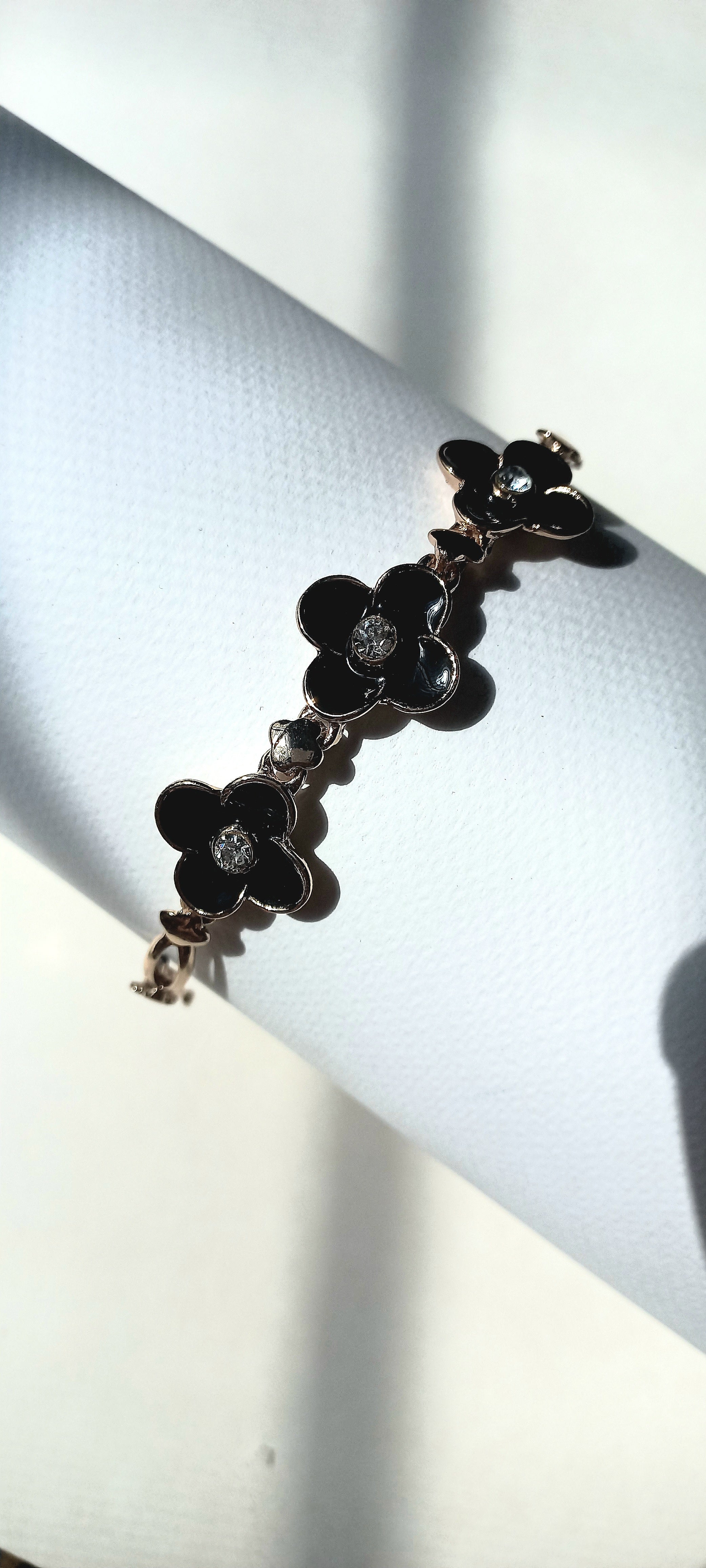 Black Clover Bracelet – Silver
