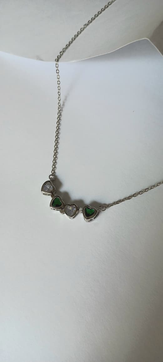 Mini Heart Necklace 2 In 1 Style