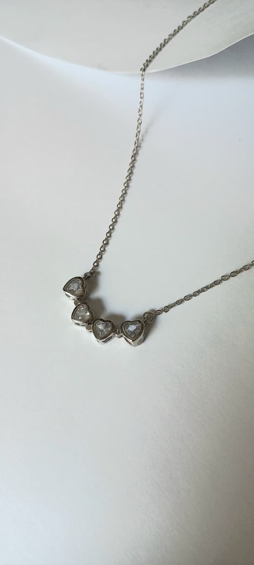 Mini Heart Necklace 2 In 1 Style