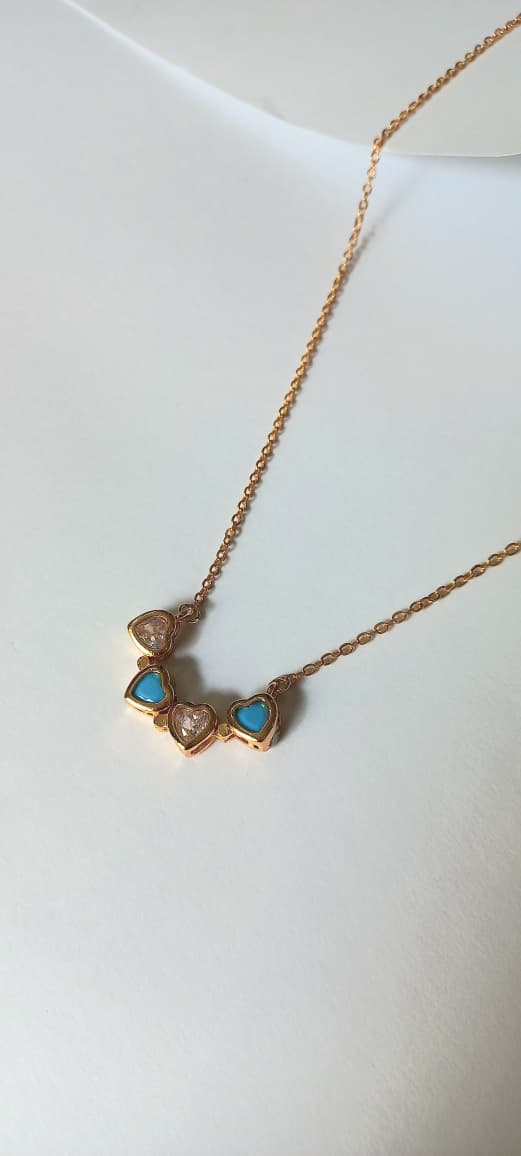 Mini Heart Necklace 2 In 1 Style