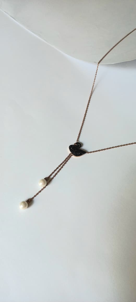 Black Swan Necklace
