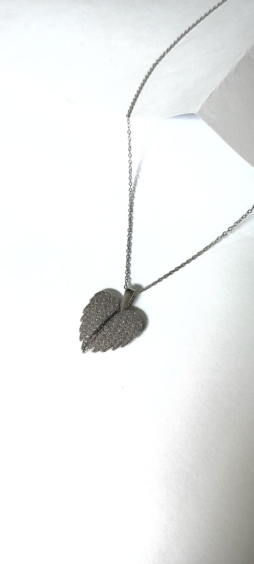 Winged Heart Necklace Pendant